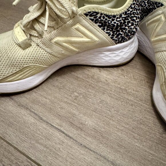 New Balance Fresh Foam ROAV | Leopard Heel | Size 7.5 ✨ 💛 Super cute and comfy - Picture 5 of 10